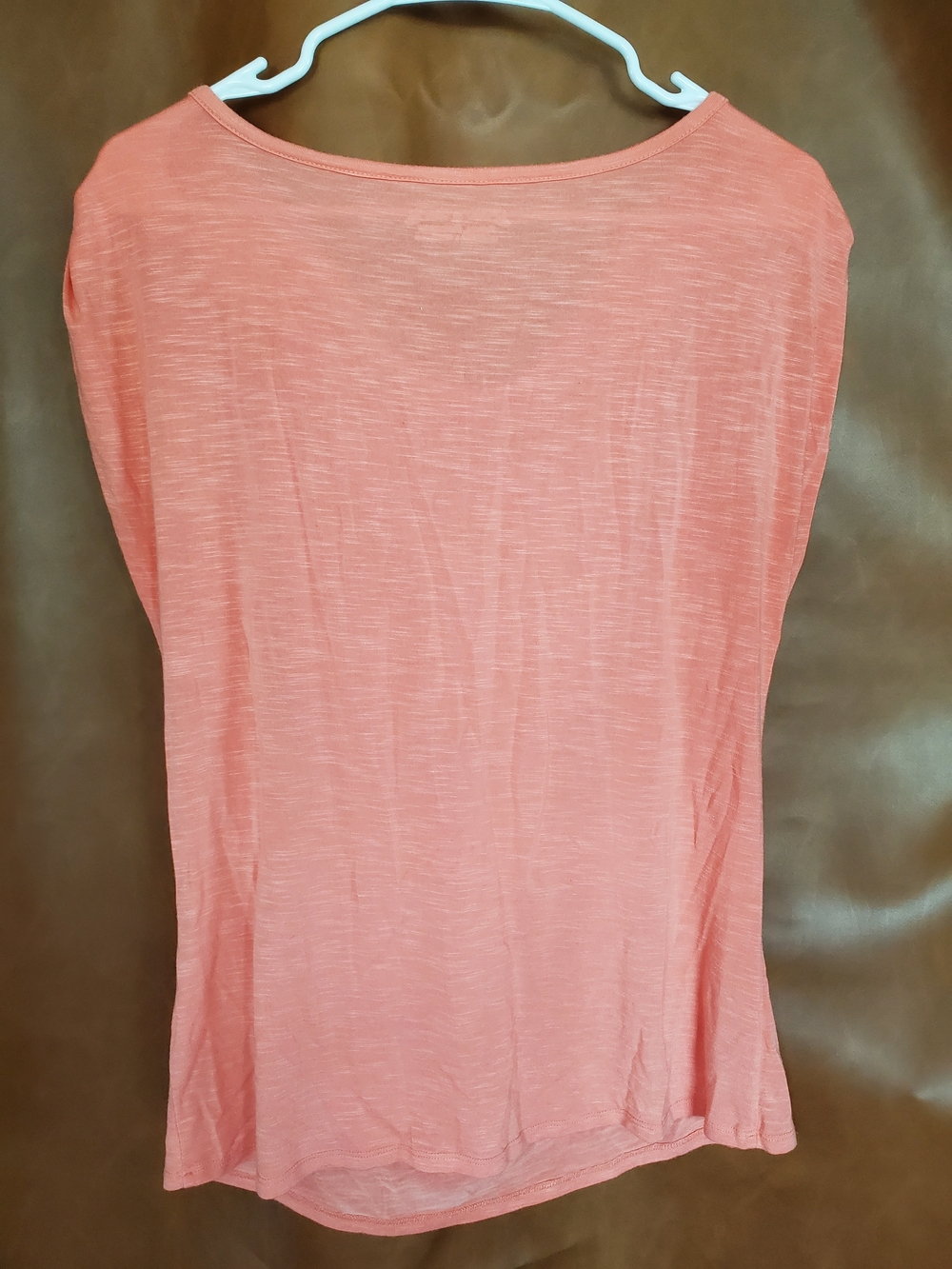 Womens Large Royal Robbins Coral Cowl-Neck Short Sleeve Top - Picture 6 of 6